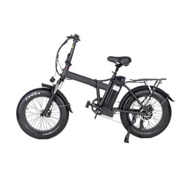 China 20 Inches Long Range High Quality Foldable Powerful Motor Snow E Tire Aluminum Alloy Electric Bike , 500W 15Ah Folding Ebike Bicycle For Adult for sale