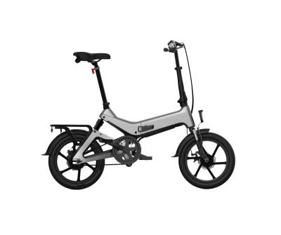 China 2022 Magnesium Alloy Popular Mini Folding Ebike 16inch 36V 250W Portable Electric Wading Bicycle for sale