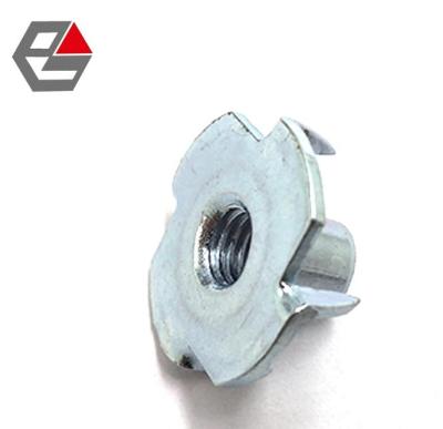 China Industry 4 General Carbon Steel Galvanized Fork T Nuts for sale