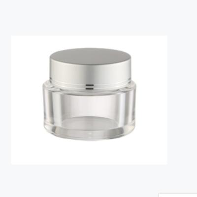 China 10g acryl cosmetische pot gemaakt van PP-body materiaal en PMMA-basismateriaal Te koop