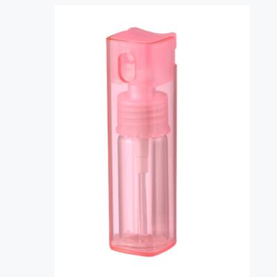 China Customized Colour 10ml AS Bottle for Perfume in Square Shape and Plastic Material for sale