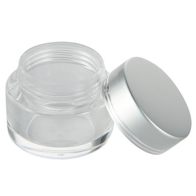 China 10g PMMA Plastic Jar For Elegant Eye Catching Beauty Essentials Packaging for sale