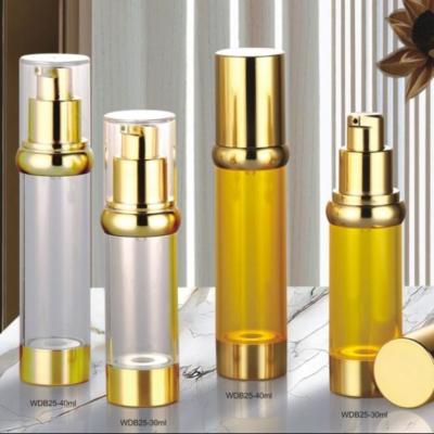 China AS Collar Material Cosmetic Packaging 30ml 40ml Airless Bottle for Cosmetic Needs for sale