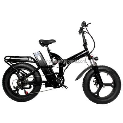 China Aluminum Alloy 20 Inch Fat Tire Electric Bicycle Convenient Urban E-Bike New Electric Bike 48V Electric Bicycle for sale