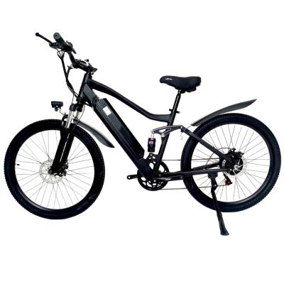 China Aluminum Alloy 26 Inch Motor eBike Full Suspension 48v500w Mountain Bike Electric Adult Electric Snow Bike for sale