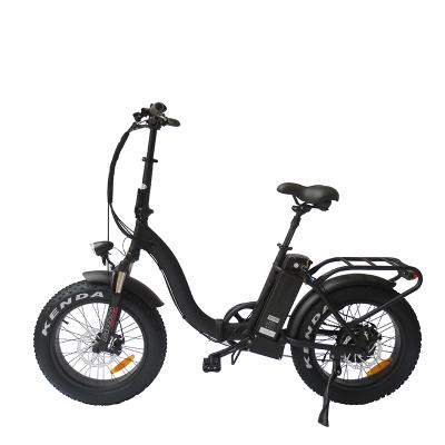 China Aluminum Alloy Mini Fat Tire Mountain Bike Electric Snow Ebike 20 Inch 350W Off-Road EBike for sale