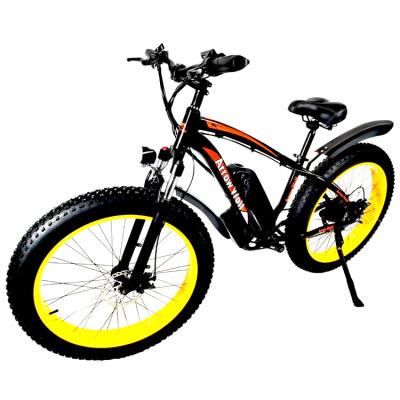 China Ride 1000W new 26*4.0 fat tire electric bike mountain bike 48V super power motor electric ebike for sale