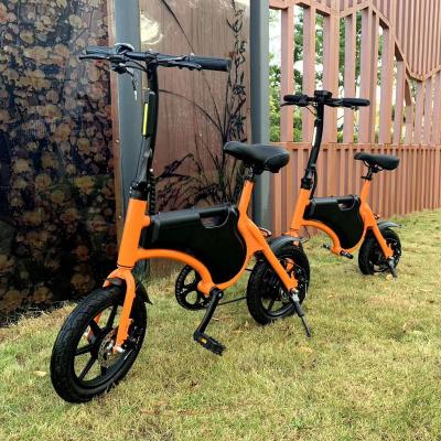 China 2021 New Cheap Carbon E-Bike 14 Inch E Bike 36V Battery Ebike Folding Electric Bike Bicycle for sale