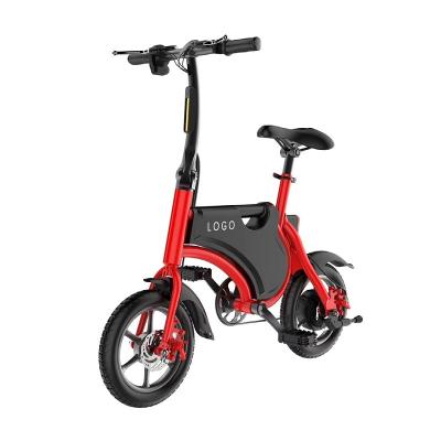 China Carbon-14 Inch Mini Electric Bicycle 7 Speed ​​Women's Electric Bicycle 350W City Electric Bicycle for sale