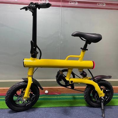 China Mini 12 Inch High Carbon Steel European Electric Bicycle eBike Urban Electric Bicycle 350W Electric Bicycle for sale