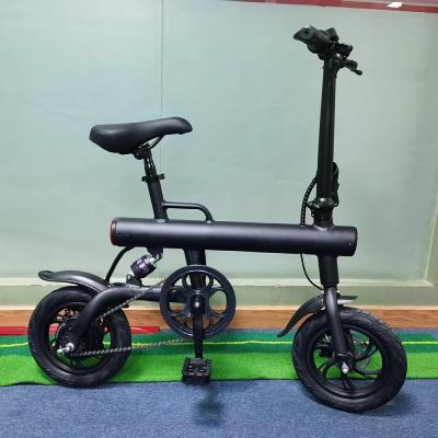 China Hot Selling High Carbon Steel Folding Electric Mini Bike Cheap City Electric Bicycle Mini eBike for sale