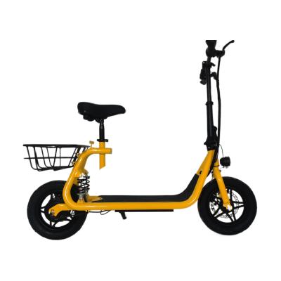 China Mini 12 Inch Carbon Folding Electric Bike Wholesale High Carbon Steel Electric Bike Urban Road Electric Bicycle for sale