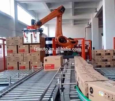 China Food robot palletizer for barrel etc. bottle bag box cardboard for sale