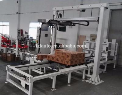 China Automatic Food Carton Case Bag Bottle Barrel Palletizer Machine for sale