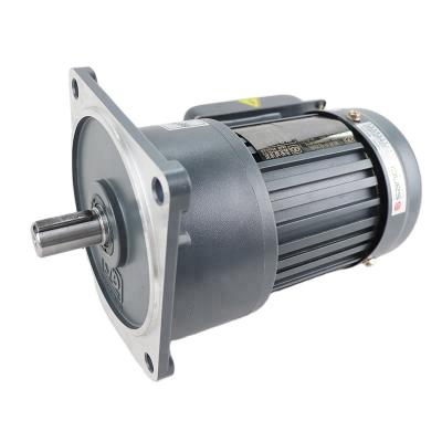 China Building Material Stores 220v Gear Motor Vertical Mounted Type 3 Phase Speed ​​Reducer Gear Motor For Conveyor Belt for sale