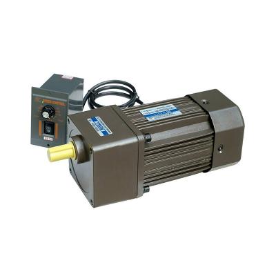 China 220V 380V 40W 90mm AC Totally Enclosed Reversible Three Phase Gear Motor With Speed ​​Controller for sale