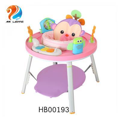 China Wholesale Eco-friendly Multifunctional Monkey Three-in-One Baby Walker Baby Jumper Product Swing Baby Jumping Table for sale