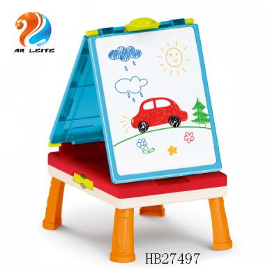 China DIY PAINTING Handbag Christmas Table Toy Gift Height Kids Colorful Painting Double Sided Drawing Board Best for sale