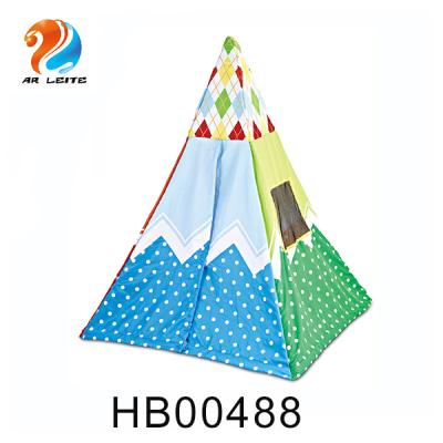 China Indian Indoor Travel Play Sound Baby Gym Mat Kids Castle Baby Beach Tent Tepee Sleep Kids Play Tent with Music for sale