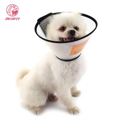 China JXANRY Viable Dog Elizabeth Circle Cover Prevent Bite and Scratch Neck Ring with Transparent and Multi Style Pet Supplier for sale