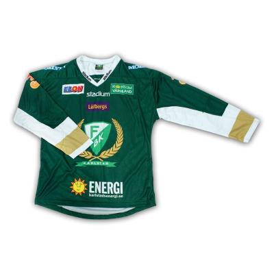 China breathable & Durable High Quality Custom Sublimation Team Youth Green Hockey Jersey Set Cheap for sale