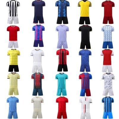 China Moisture wicking custom football jersey soccer maker football shirt soccer uniform singlet for sale