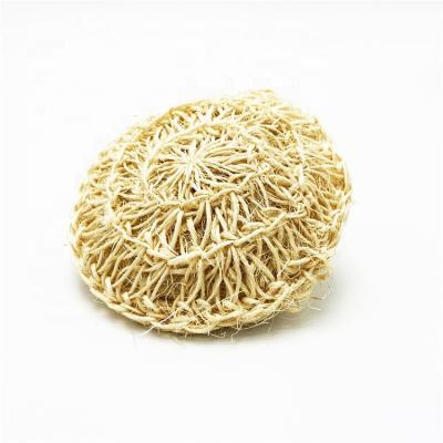 China EXFOLIATING High Quality Eco-Friendly Natural Dead Skin Body Hand - Woven Sisal Bath Sponge For Shower for sale