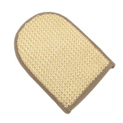 China EXFOLIATE New Arrival High Quality Exfoliating Naturall Fiber Body Spa Sisal Bath Glove for sale