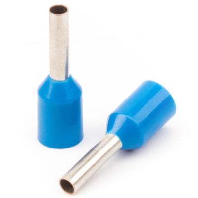 China Wire Crimping Wire End Terminal VE1508 Insulated Blue Insulated Crimp Terminal Lace Ferrule Pin Terminal for sale