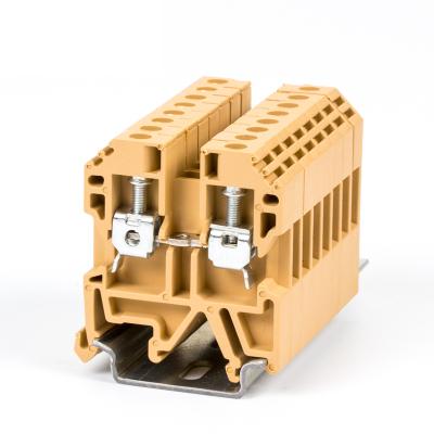 China Wire Connecting Din-Rail SAK/JXB-4 Terminal Block Connector Copper Terminal 0.2-4mm2 Wire And Cable Screw Combination Connection for sale