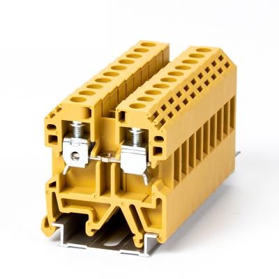 China Wire connecting SAK6 Din-rail terminal blocks 0.2-6mm2 for sale