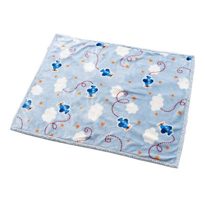 China Anti-pilling warm and comfortable baby fleece blanket for sale