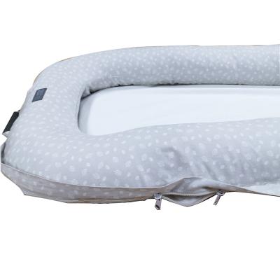 China Modern Breathable Essential Newborn Nest Floor 100% Cotton Crib Shower Crib Infant Seat Sofa for sale