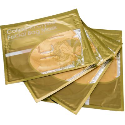 China Moisturizer Private Label Skin Care Beauty 24k Gold Facial Collagen Crystal Facial Mask for sale