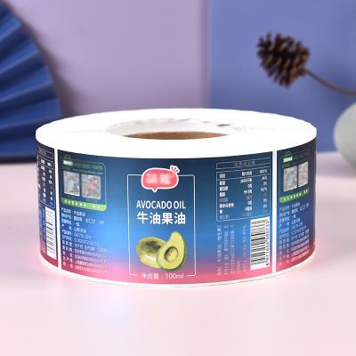 China Waterproof Custom Adhesive Essential Oil Bottles Labels Stickers Printing Product Labels For Essential Oil Bottles for sale