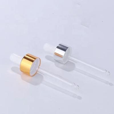 China Non Spill 18/410 Smooth 18/415 Aluminum Pipette Glass Pipette Din Dropper Cap for sale