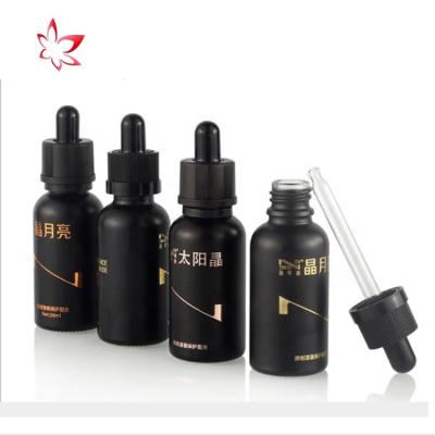 China Personal Care Cheap Custom Logo 30ml Glass Dropper Bottle for sale