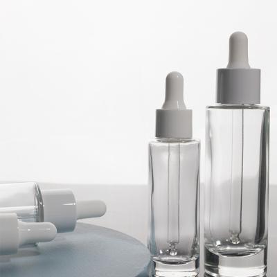 China High Quality Spiral Mouth Small Size And Easy To Carry Transparent Dropper Bottle for sale