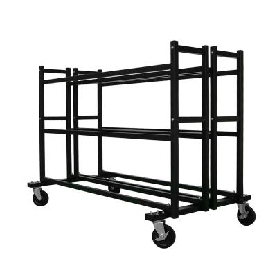 China Taiwan manufacturer of sports 3 layers basketball rack with wheels for sale