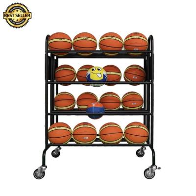 China STORAGE Supplier Philippines Kids Trolley Basketball Metal Racks for sale