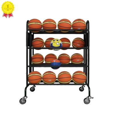 China Best Heavy Duty Black Basketball Training Rack for sale