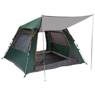 China Diagonal Bracing Type Mianbaoshu Tent Outdoor Automatic Camping 3-4 Persons Sun Protection Open Gear Four-sided Tents And Rain Protection for sale