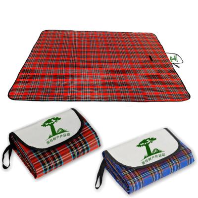 China Protable Oxford Portable Cheap Outdoor Waterproof Picnic Blanket Waterproof Picnic Mat Hiking Camping for sale