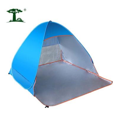 China Portable Sun Shelter Tent Beach Hut Noise Sun Proof Outdoor Umbrella Tent for sale