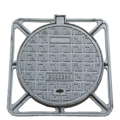 China Carports GUESS Double Seal Ductile Iron Manhole Cover for sale