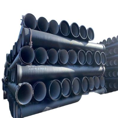 China High Quality Ductile Cast Iron Pipes C40 C30 C25 K9 ISO2531 EN545 Pipeline Black for sale