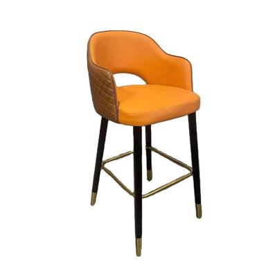 China China modern design cafe restaurant shop bar chair modern leather furniture for sale