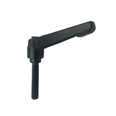 China Hot Factory Customized Black Surface Plastic L Shape Handle Plastic Steel Material Selling Screws for sale