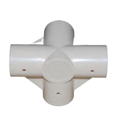 China Pipe Lines Connect China Industry J-003A Plastic Joint Tee PVC Pipe Fittings PVC Fit For 28mm Pipe Connector Joint for sale