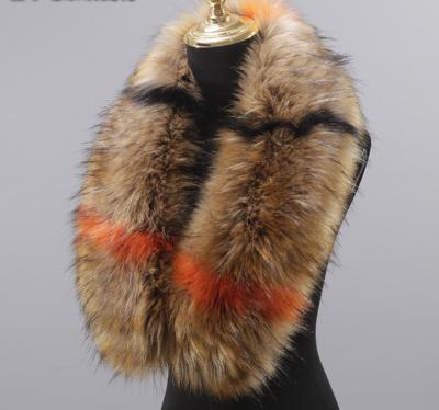 China Hot Cheap Price Auto Wholesale Cheap Wholesale Sales Soft Fox Fur Scarf Trim Collar for sale